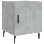 Mesitas noche 2 uds madera ingeniería gris hormigón 40x40x50 cm de vidaXL, Mesitas de noche - Ref: Foro24-827605, Precio: 53,...