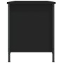 Mueble para TV madera contrachapada negro 100x40x50 cm en Muebles TV | Comprar online en Foru.es