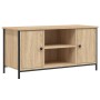 Mueble para TV madera contrachapada roble Sonoma 100x40x50 cm en Muebles TV | Comprar online en Foru.es