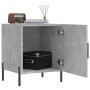 Mesitas noche 2 uds madera ingeniería gris hormigón 40x40x50 cm de vidaXL, Mesitas de noche - Ref: Foro24-827589, Precio: 62,...