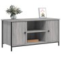 Mueble de TV madera contrachapada gris Sonoma 100x40x50 cm en Muebles TV | Comprar online en Foru.es