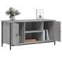 Mueble de TV madera contrachapada gris Sonoma 100x40x50 cm en Muebles TV | Comprar online en Foru.es