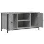 Mueble de TV madera contrachapada gris Sonoma 100x40x50 cm en Muebles TV | Comprar online en Foru.es