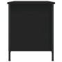 Mueble para TV madera contrachapada negro 80x40x50 cm en Muebles TV | Comprar online en Foru.es
