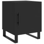 Mesitas de noche 2 uds madera de ingeniería negro 40x40x50 cm de vidaXL, Mesitas de noche - Ref: Foro24-827615, Precio: 83,38...