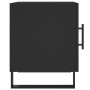 Mesitas de noche 2 uds madera de ingeniería negro 40x40x50 cm de vidaXL, Mesitas de noche - Ref: Foro24-827615, Precio: 83,38...