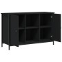 Mueble de TV madera de ingeniería negro 100x35x65 cm en Muebles TV | Comprar online en Foru.es