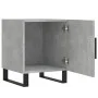 Mesitas noche 2 uds madera ingeniería gris hormigón 40x40x50 cm de vidaXL, Mesitas de noche - Ref: Foro24-827621, Precio: 59,...