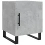 Mesitas noche 2 uds madera ingeniería gris hormigón 40x40x50 cm de vidaXL, Mesitas de noche - Ref: Foro24-827621, Precio: 59,...