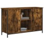 Mueble de TV madera de ingeniería roble ahumado 100x35x65 cm en Muebles TV | Comprar online en Foru.es