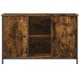 Mueble de TV madera de ingeniería roble ahumado 100x35x65 cm en Muebles TV | Comprar online en Foru.es