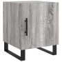 Mesita de noche madera de ingeniería gris Sonoma 40x40x50 cm de vidaXL, Mesitas de noche - Ref: Foro24-827624, Precio: 38,36 ...