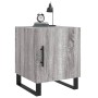 Mesita de noche madera de ingeniería gris Sonoma 40x40x50 cm de vidaXL, Mesitas de noche - Ref: Foro24-827624, Precio: 38,36 ...