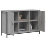 Mueble de TV madera de ingeniería gris Sonoma 100x35x65 cm en Muebles TV | Comprar online en Foru.es