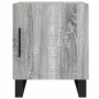 Mesita de noche madera de ingeniería gris Sonoma 40x40x50 cm de vidaXL, Mesitas de noche - Ref: Foro24-827624, Precio: 38,36 ...