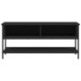Mueble de TV madera contrachapada negro 100x35x45 cm en Muebles TV | Comprar online en Foru.es