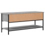Mueble de TV madera contrachapada gris Sonoma 100x35x45 cm en Muebles TV | Comprar online en Foru.es