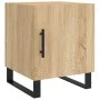 Bedside tables 2 units engineered wood Sonoma oak 40x40x50 cm by vidaXL, Nightstands - Ref: Foro24-827619, Price: 58,93 €, Di...