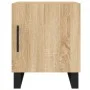 Bedside tables 2 units engineered wood Sonoma oak 40x40x50 cm by vidaXL, Nightstands - Ref: Foro24-827619, Price: 58,93 €, Di...