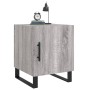Mesitas noche 2 uds madera ingeniería gris Sonoma 40x40x50 cm de vidaXL, Mesitas de noche - Ref: Foro24-827625, Precio: 61,44...