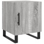 Mesitas noche 2 uds madera ingeniería gris Sonoma 40x40x50 cm de vidaXL, Mesitas de noche - Ref: Foro24-827625, Precio: 61,44...
