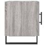 Mesitas noche 2 uds madera ingeniería gris Sonoma 40x40x50 cm de vidaXL, Mesitas de noche - Ref: Foro24-827625, Precio: 61,44...