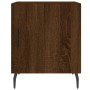 Mesitas noche 2 uds madera ingeniería marrón roble 40x40x50 cm de vidaXL, Mesitas de noche - Ref: Foro24-827611, Precio: 51,9...