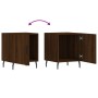 Mesitas noche 2 uds madera ingeniería marrón roble 40x40x50 cm de vidaXL, Mesitas de noche - Ref: Foro24-827611, Precio: 51,9...