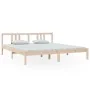 Estructura de cama madera maciza Super King 180x200 cm de vidaXL, Camas y somieres - Ref: Foro24-814899, Precio: 111,21 €, De...
