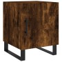 Mesitas noche 2 uds madera ingeniería roble ahumado 40x40x50 cm de vidaXL, Mesitas de noche - Ref: Foro24-827623, Precio: 59,...