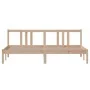 Estructura de cama madera maciza Super King 180x200 cm de vidaXL, Camas y somieres - Ref: Foro24-814899, Precio: 111,21 €, De...