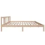 Estructura de cama madera maciza Super King 180x200 cm de vidaXL, Camas y somieres - Ref: Foro24-814899, Precio: 111,21 €, De...