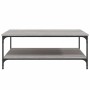 Mesa de centro madera de ingeniería gris Sonoma 100x100x40 cm en Mesas de centro | Comprar online en Foru.es
