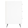 Mesita de noche madera de ingeniería blanco 40x40x66 cm de vidaXL, Mesitas de noche - Ref: Foro24-827628, Precio: 67,99 €, De...