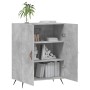Aparador de madera de ingeniería gris hormigón 69,5x34x90 cm de vidaXL, Aparadores - Ref: Foro24-827696, Precio: 76,51 €, Des...