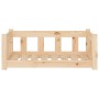Cama para perros 75,5x55,5x28 cm Madera maciza de pino en Camas para perros | Comprar online en Foru.es