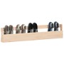 Estantes para zapatos de pared 2 uds madera de pino 110x9x23 cm en Zapateros y organizadores de calzado | Comprar online en Foru