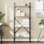 Librería 4 estantes madera gris Sonoma 56x31,5x138,5 cm en Librerías y estanterías | Comprar online en Foru.es