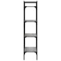 Librería 4 estantes madera gris Sonoma 56x31,5x138,5 cm en Librerías y estanterías | Comprar online en Foru.es