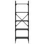Librería de 5 estantes madera de ingeniería negro 56x31,5x174cm en Librerías y estanterías | Comprar online en Foru.es
