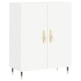 Aparador de madera de ingeniería blanco 69,5x34x90 cm de vidaXL, Aparadores - Ref: Foro24-827700, Precio: 78,00 €, Descuento: %