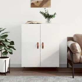 Aparador de madera contrachapada blanco brillante 69,5x34x90 cm de vidaXL, Aparadores - Ref: Foro24-827694, Precio: 81,83 €, ...