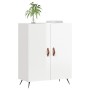 Aparador de madera contrachapada blanco brillante 69,5x34x90 cm de vidaXL, Aparadores - Ref: Foro24-827694, Precio: 82,84 €, ...