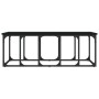 Mesa de centro madera de ingeniería negra 100x50x35,5 cm en Mesas de centro | Comprar online en Foru.es