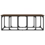 Mesa de centro madera de ingeniería marrón roble 100x50x35,5 cm en Mesas de centro | Comprar online en Foru.es