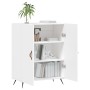 Aparador de madera de ingeniería blanco 69,5x34x90 cm de vidaXL, Aparadores - Ref: Foro24-827692, Precio: 78,02 €, Descuento: %