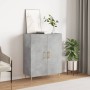 Aparador de madera de ingeniería gris hormigón 69,5x34x90 cm de vidaXL, Aparadores - Ref: Foro24-827712, Precio: 69,44 €, Des...