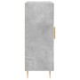 Aparador de madera de ingeniería gris hormigón 69,5x34x90 cm de vidaXL, Aparadores - Ref: Foro24-827712, Precio: 69,44 €, Des...