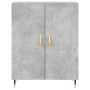Aparador de madera de ingeniería gris hormigón 69,5x34x90 cm de vidaXL, Aparadores - Ref: Foro24-827704, Precio: 75,58 €, Des...