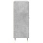 Aparador de madera de ingeniería gris hormigón 69,5x34x90 cm de vidaXL, Aparadores - Ref: Foro24-827704, Precio: 75,58 €, Des...